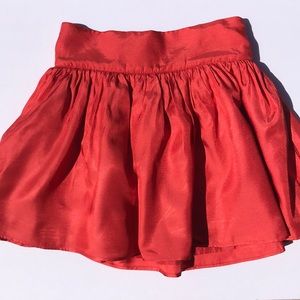 Orange Forever 21 skirt